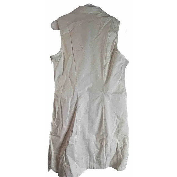 Mud pie Smock Dress Size Small 4-6 NWT White & Gold - Picture 3 of 5